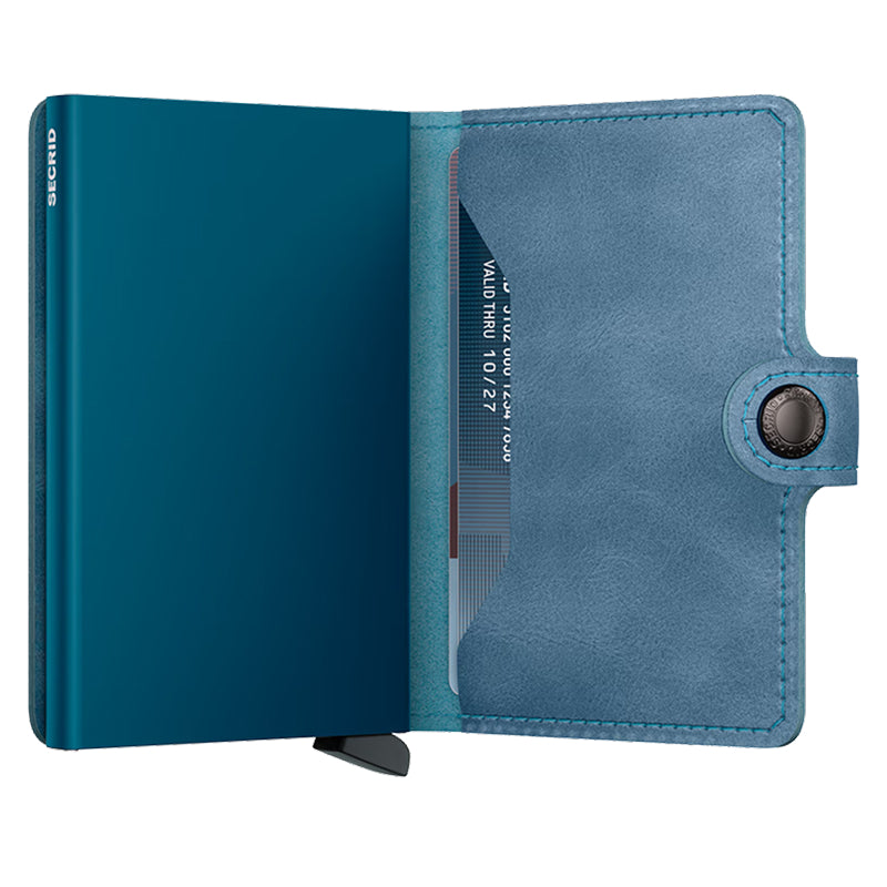 Secrid Miniwallet Vintage sarcelle