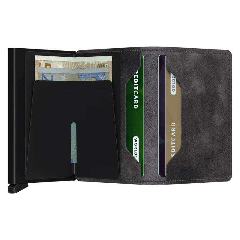 Secrid Slimwallet Vintage Grey Black