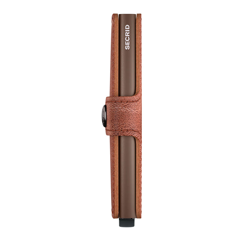 Secrid Miniwallet Vintage Cognac Marron
