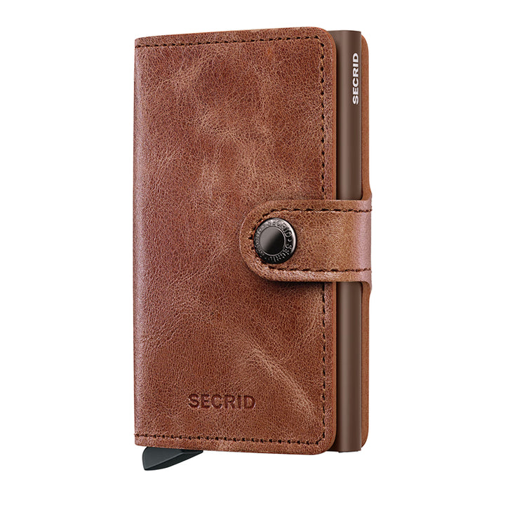 Secrid Miniwallet Vintage Cognac Marron