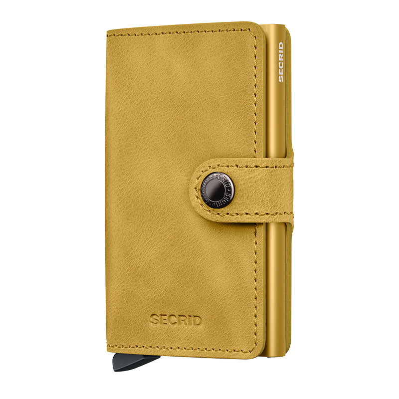 Secrid Miniwallet Vintage Jaune