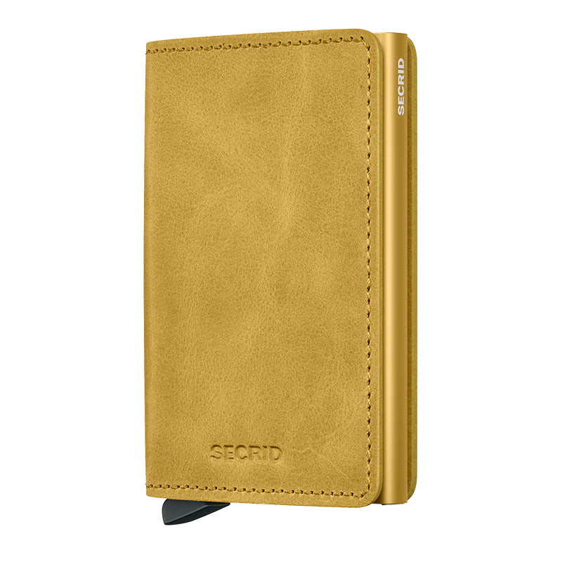 Secrid Slimwallet Jaune Vintage