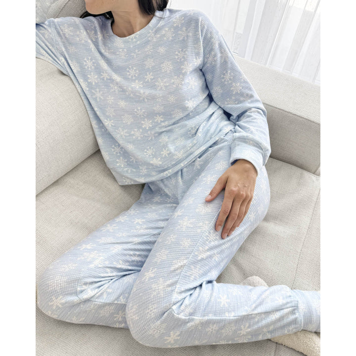 Splendid Marna Waffle Thermal PJ Set