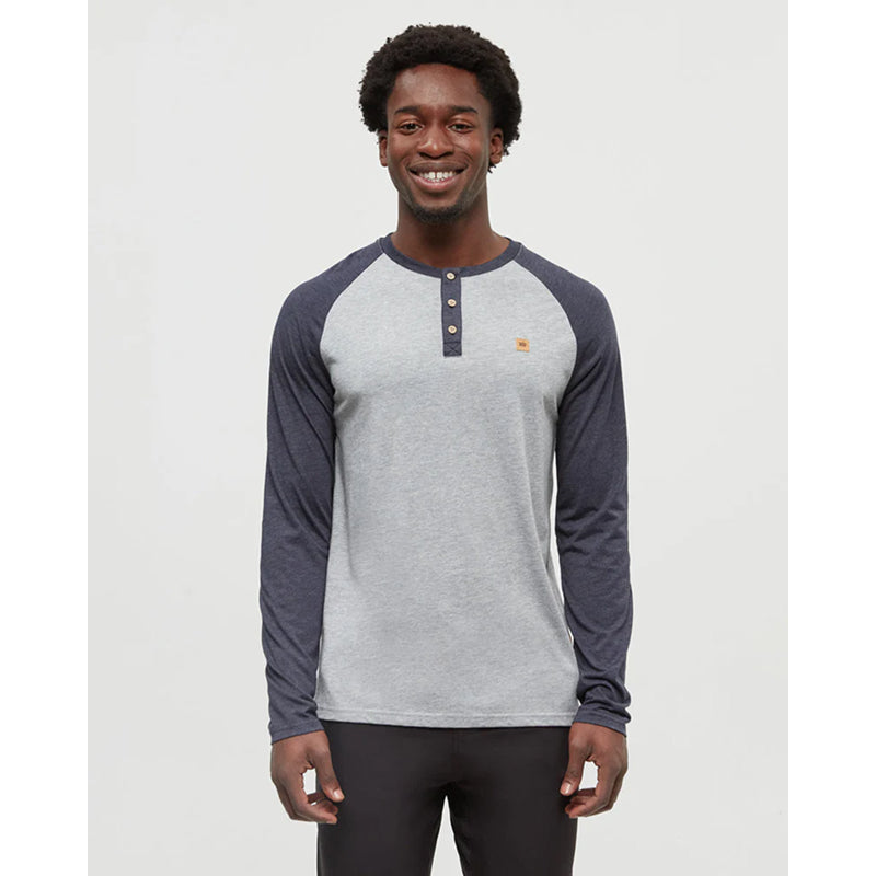 Tentree Pull à manches longues Henley classique pour homme