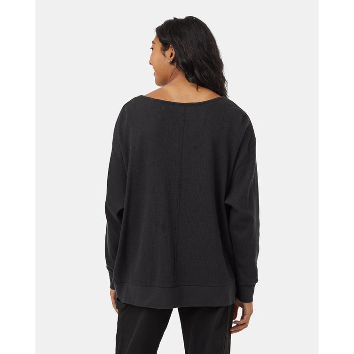 Tentree Women's TreeWaffle Deep V-Neck Longsleeve