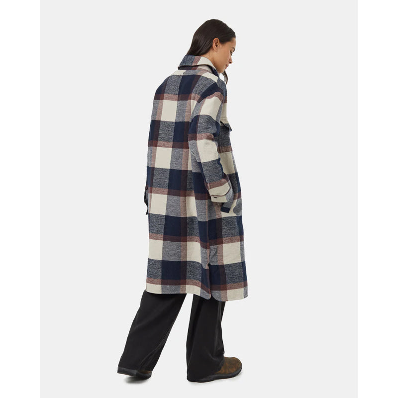 Tentree Women's Heavy Weight Flannel Long Jacket