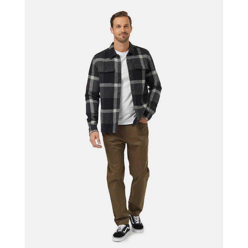 Tentree Men's Heavy Weight Flannel Jacket