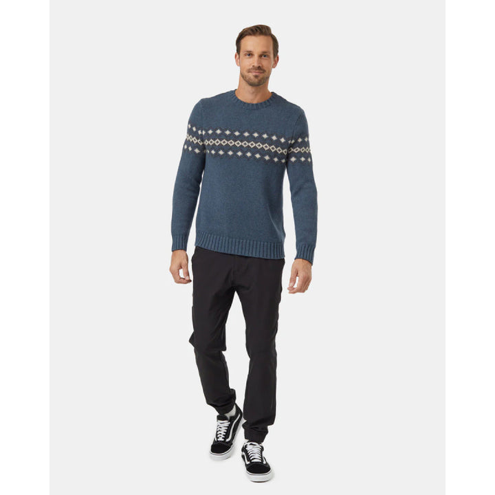 Tentree Men's Highline Intarsia Crew Sweater