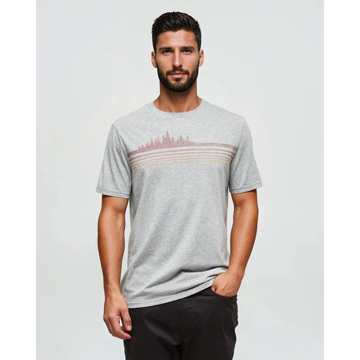 T-shirt Treeline rétro pour homme Tentree
