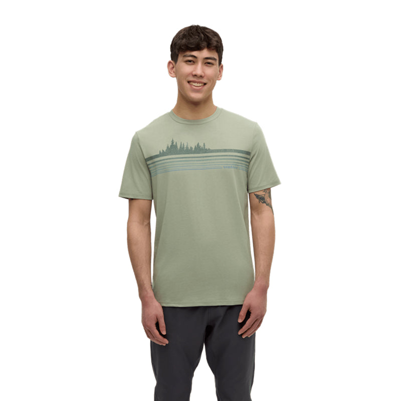 T-shirt Treeline rétro pour homme Tentree