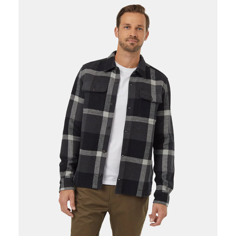 Tentree Men's Heavy Weight Flannel Jacket