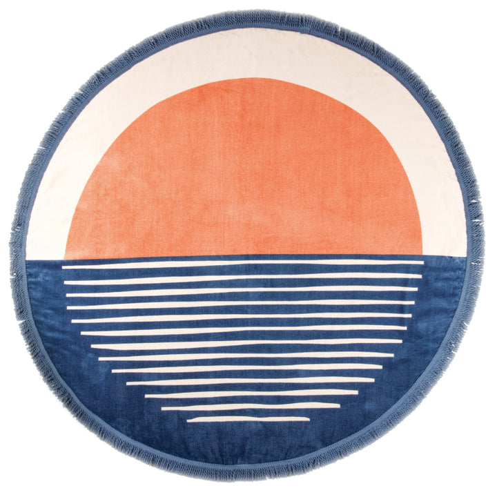 Serviette Tofino The EASTON | Serviette ronde en velours