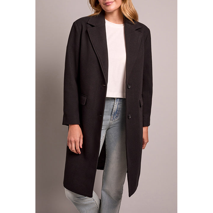 Trench-coat tribal avec capuche façon sweat
