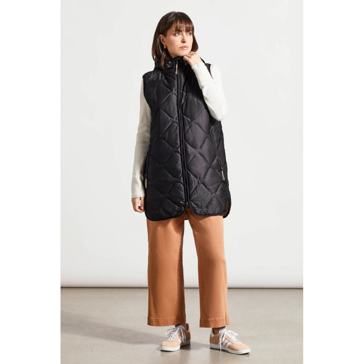 Tribal Reversible Hooded Puffer Vest