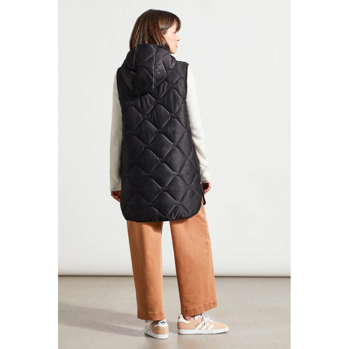 Tribal Reversible Hooded Puffer Vest