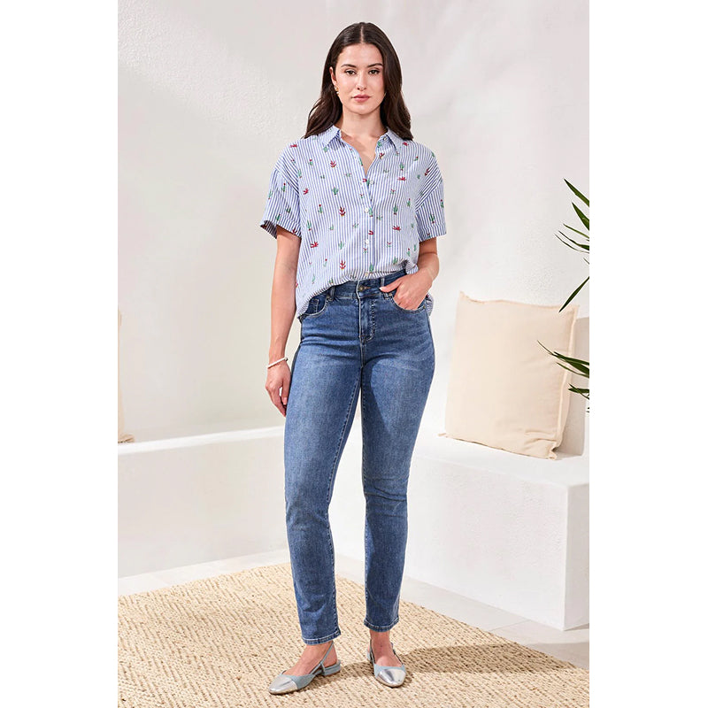 Tribal Sophia Jean Jambe Droite Coupe Courbe