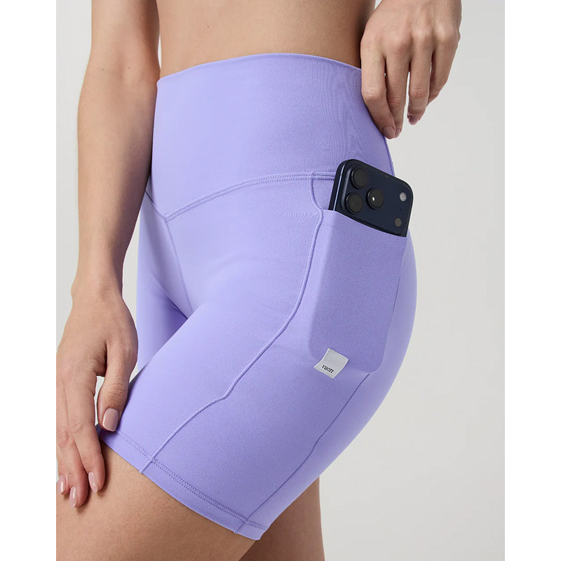 Short de sport Vuori AllTheForm Pocket pour femme, 15 cm