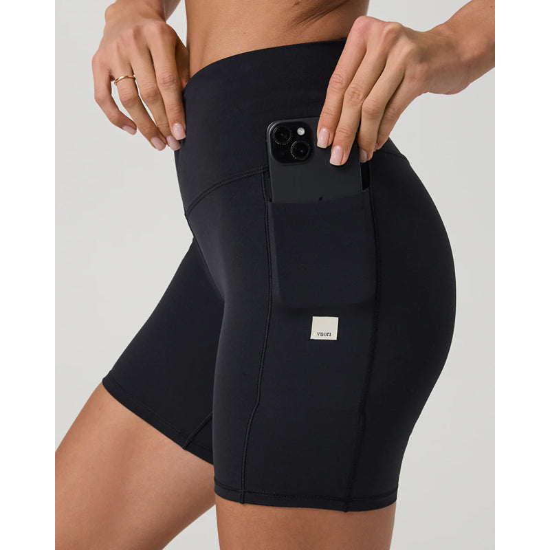Short de sport Vuori AllTheForm Pocket pour femme, 15 cm