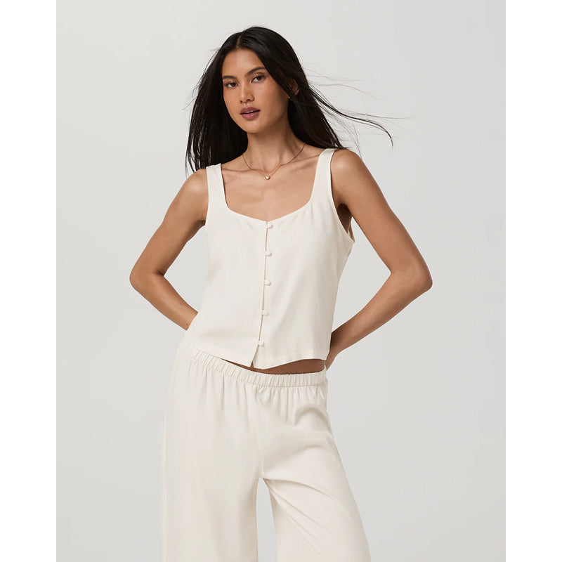 Chemise boutonnée en sergé Vuori Trestles