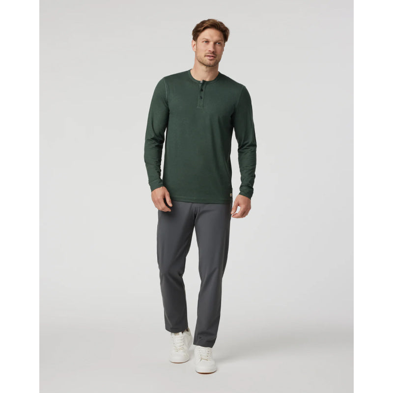 Vuori Men's Long Sleeve Ease Performance Henley