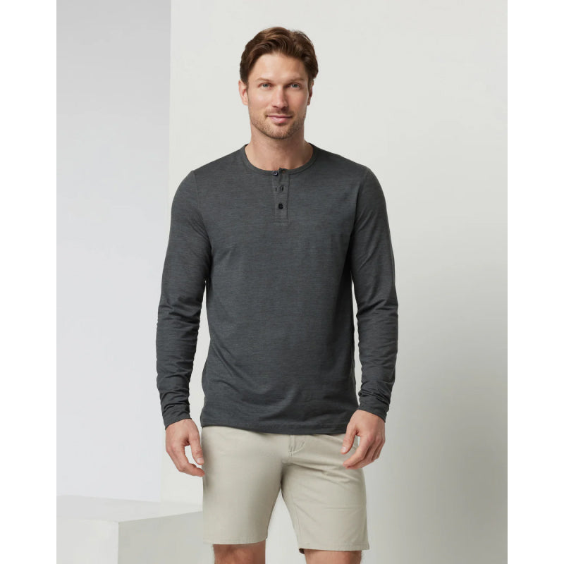 Vuori Men's Long Sleeve Ease Performance Henley