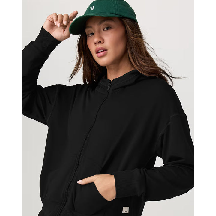 Sweat à capuche zippé Vuori Halo Modern pour femme