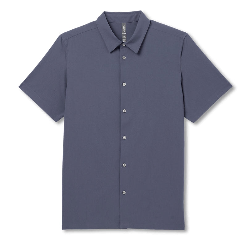 Vuori Manhattan boutonné à manches courtes pour hommes