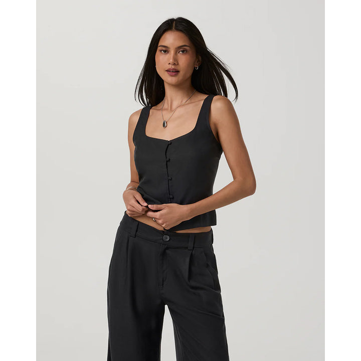 Chemise boutonnée en sergé Vuori Trestles