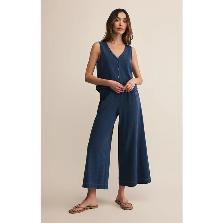 Débardeur Solace en jersey et denim col V Z Supply