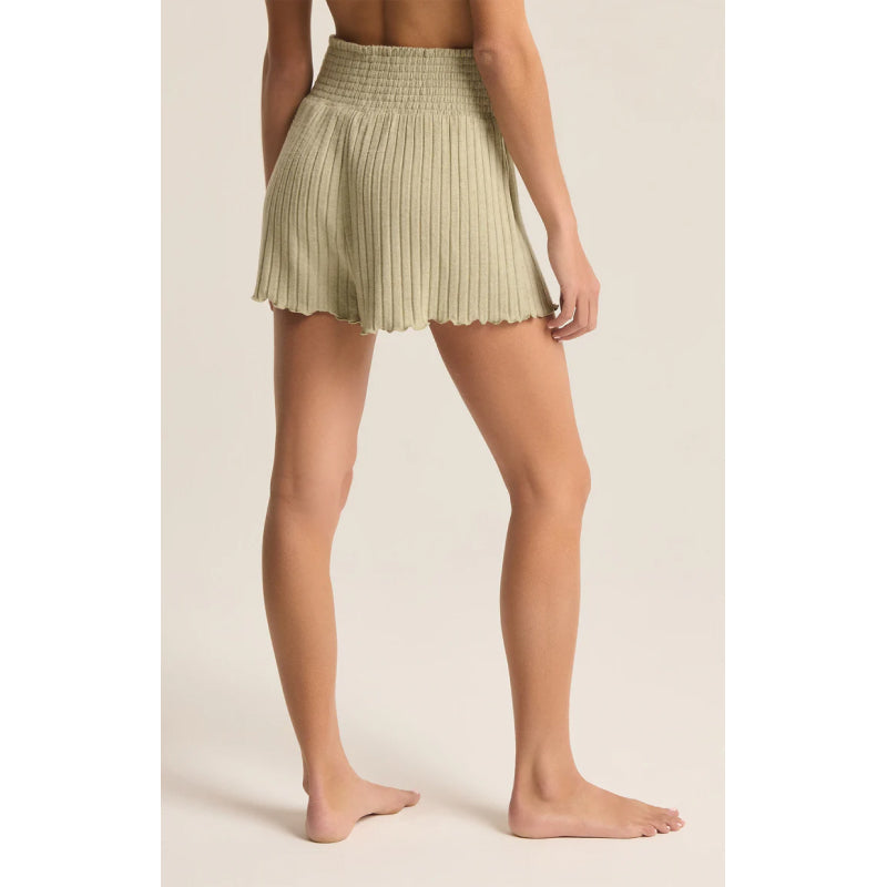 Z Supply Dawn Smocked Rib Short