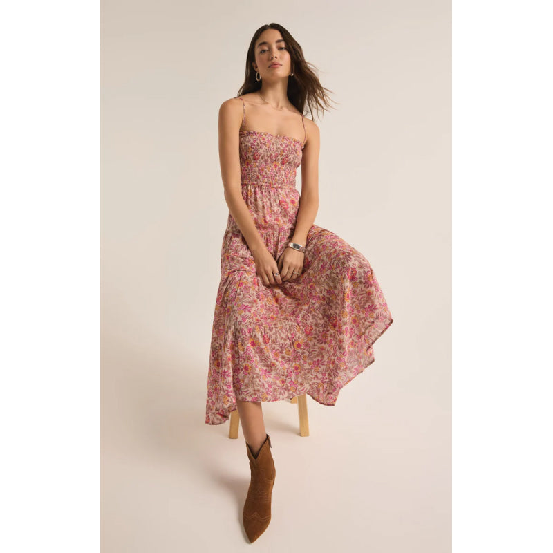 Z Supply Balos Lima Floral Maxi Dress