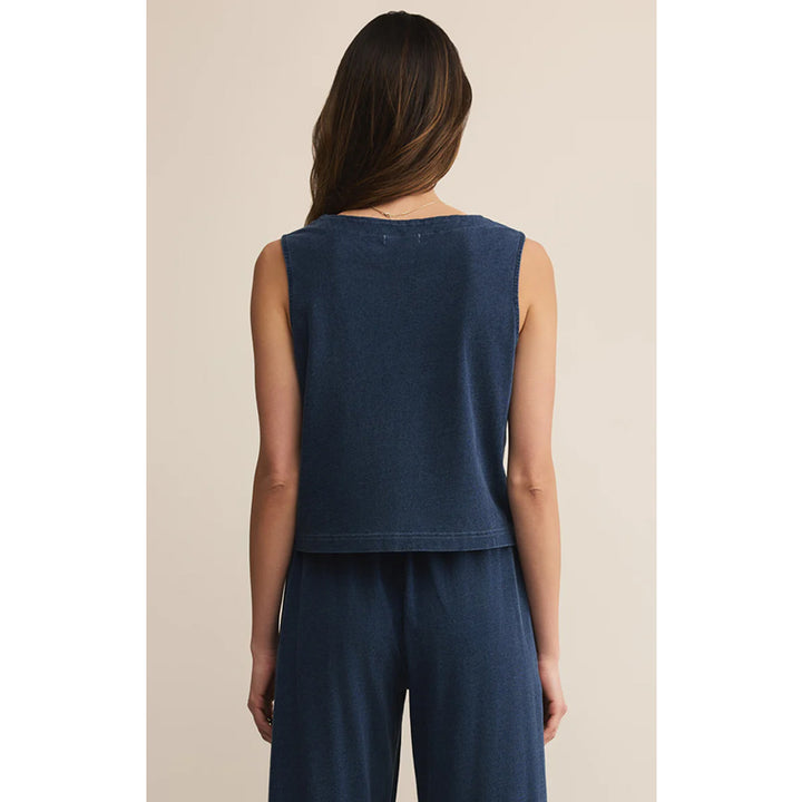Débardeur Solace en jersey et denim col V Z Supply