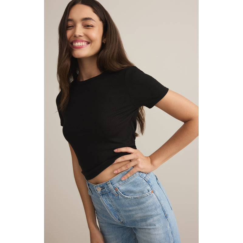 Z Supply Second Skin Cropped Tee