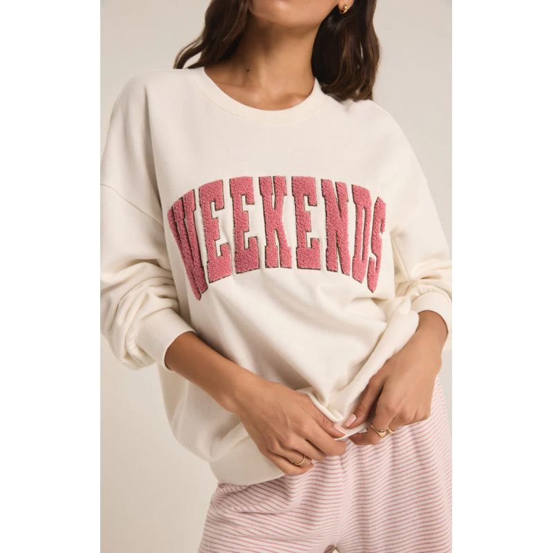 Z Supply Oversized Weekends Sweatshirt