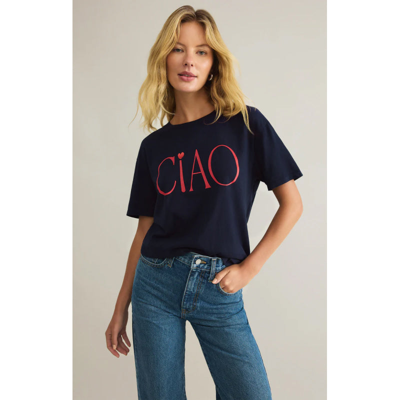 Z Supply Ciao Boyfriend Tee