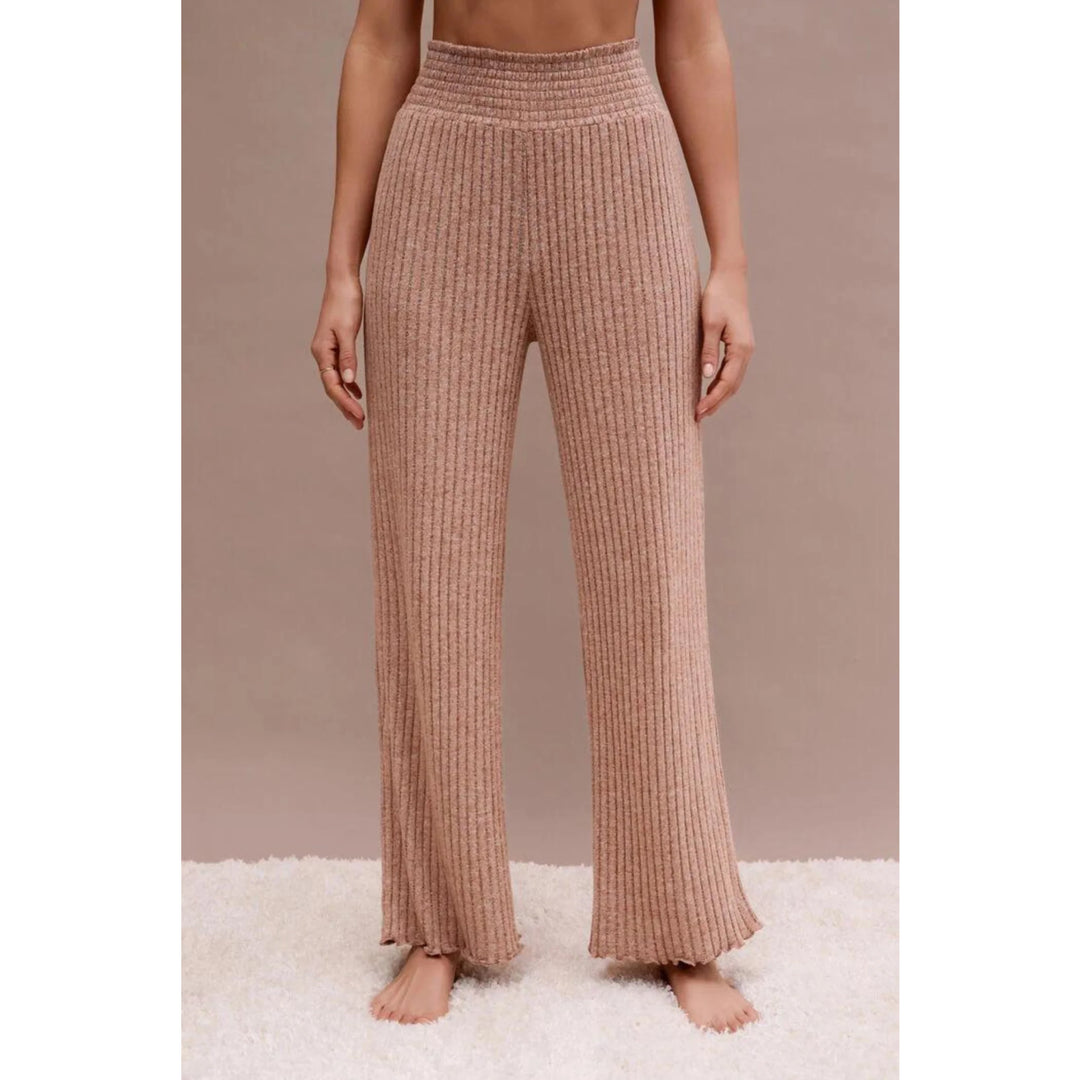 Z Supply Dawn Smocked Rib Pant