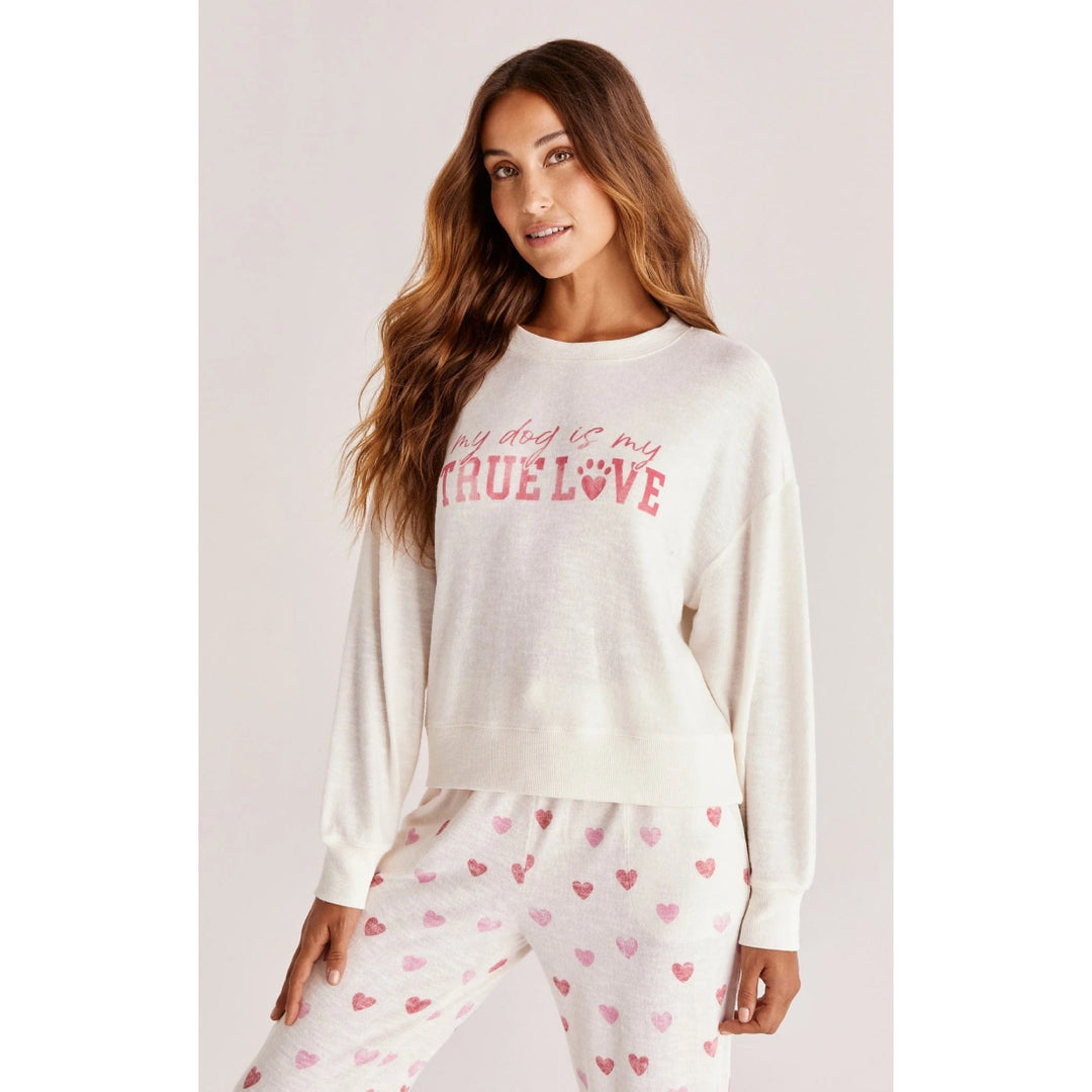 Z Supply Elle True Love Long Sleeve Top