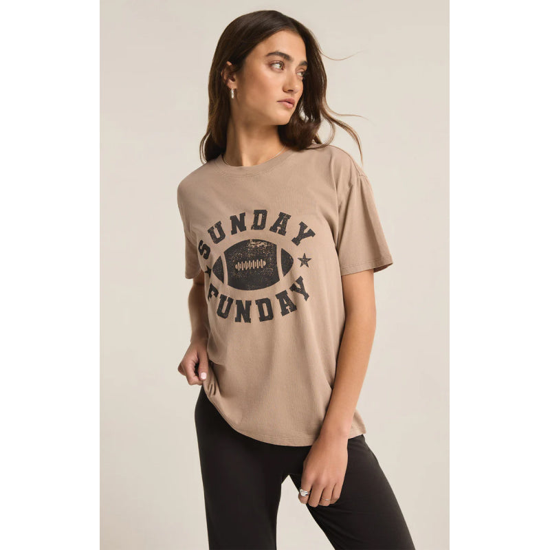 SUNDAY FUNDAY BOYFRIEND TEE