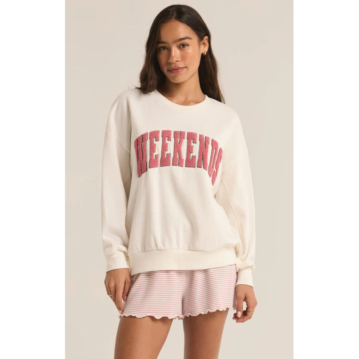 Z Supply Oversized Weekends Sweatshirt