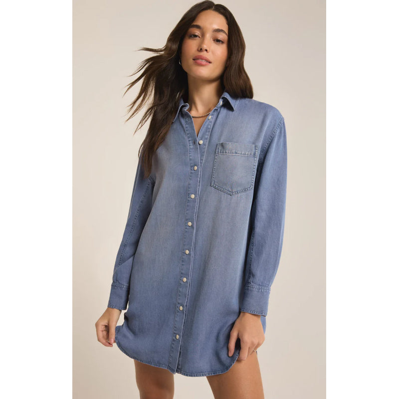 DOVER CHAMBRAY  DRESS