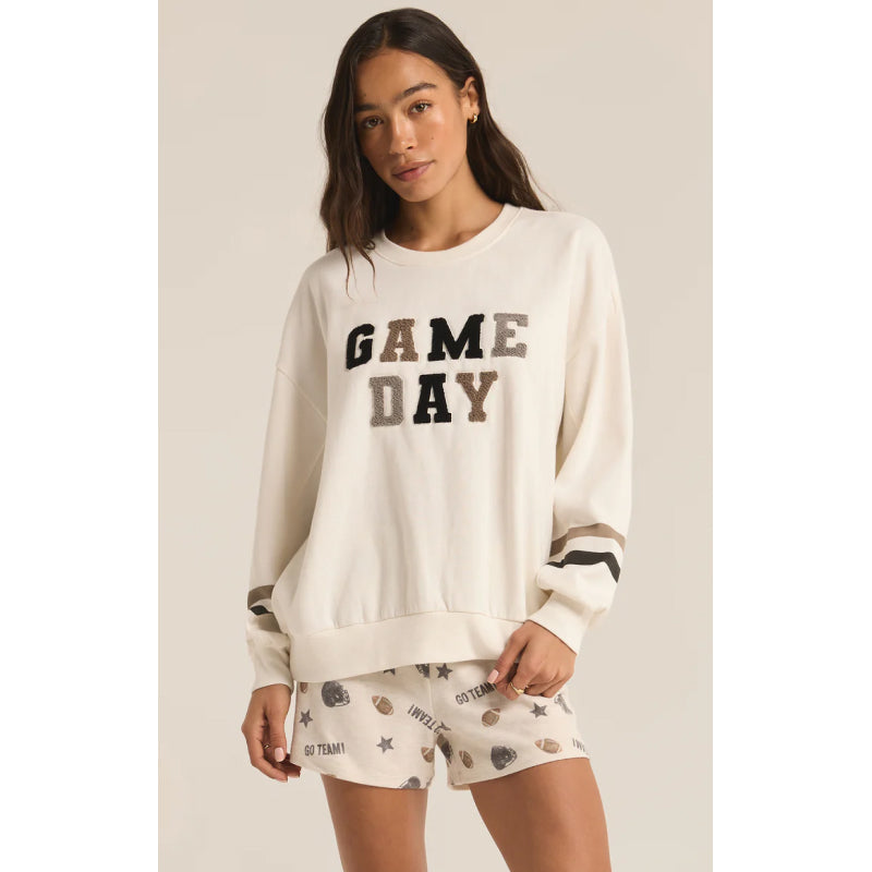 OVERSIZED GAME TIME SWEATSHIRT