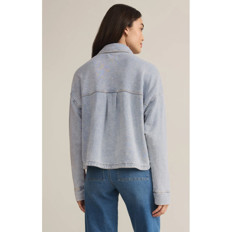 Z Supply All Day Cropped Knit Jacket