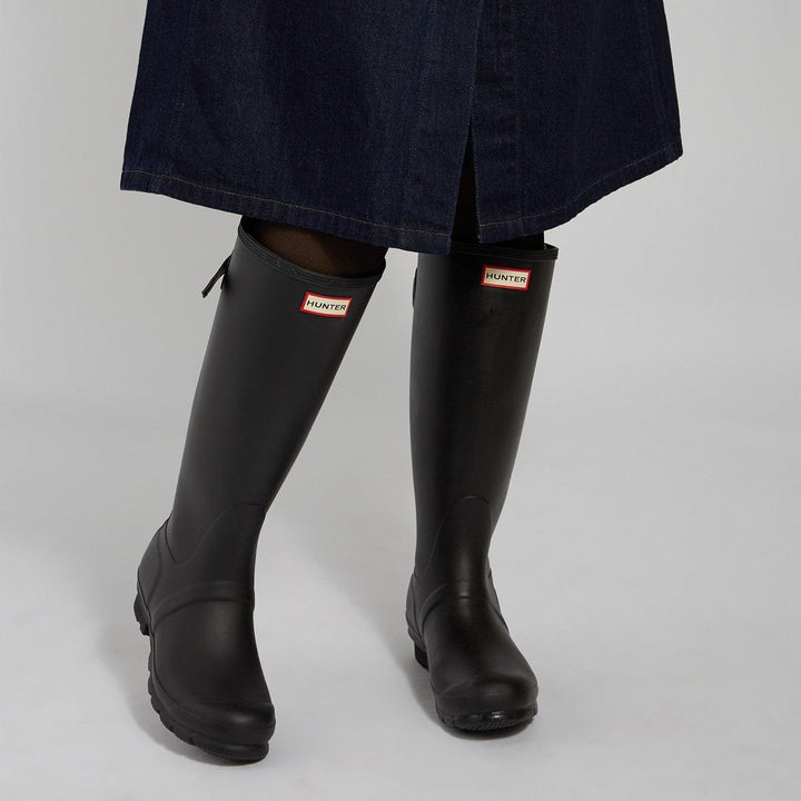 Hunter Women's Tall Back Adjustable Rain Boots