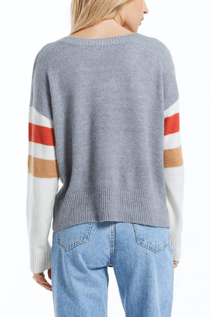 Z Supply Sportif Color Block Sweater