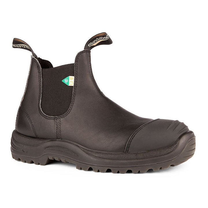 Blundstone 168 - Work & Safety Rubber Toe Cap Boot - Black