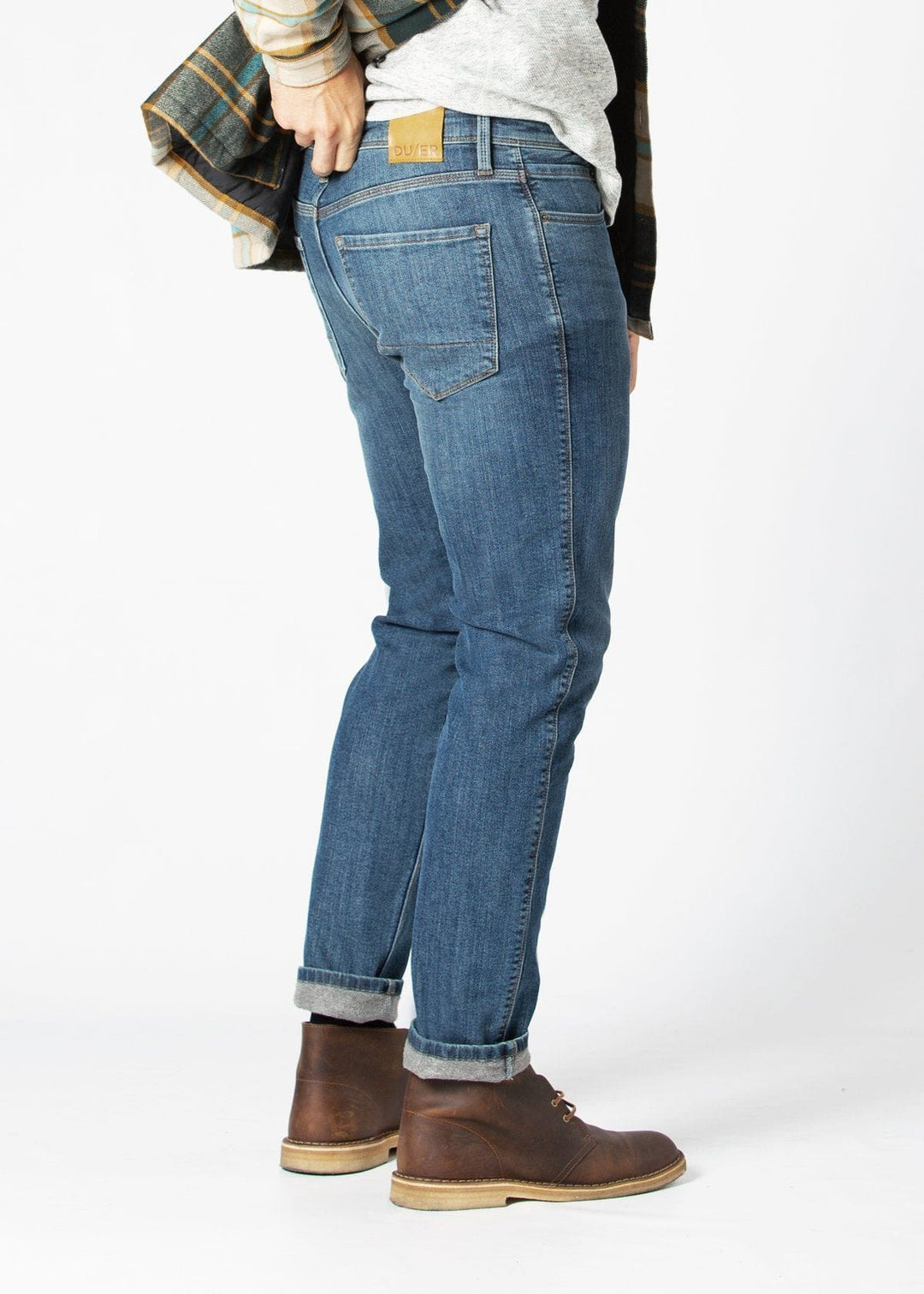 DU/ER Fireside Pantalon slim en jean pour hommes 