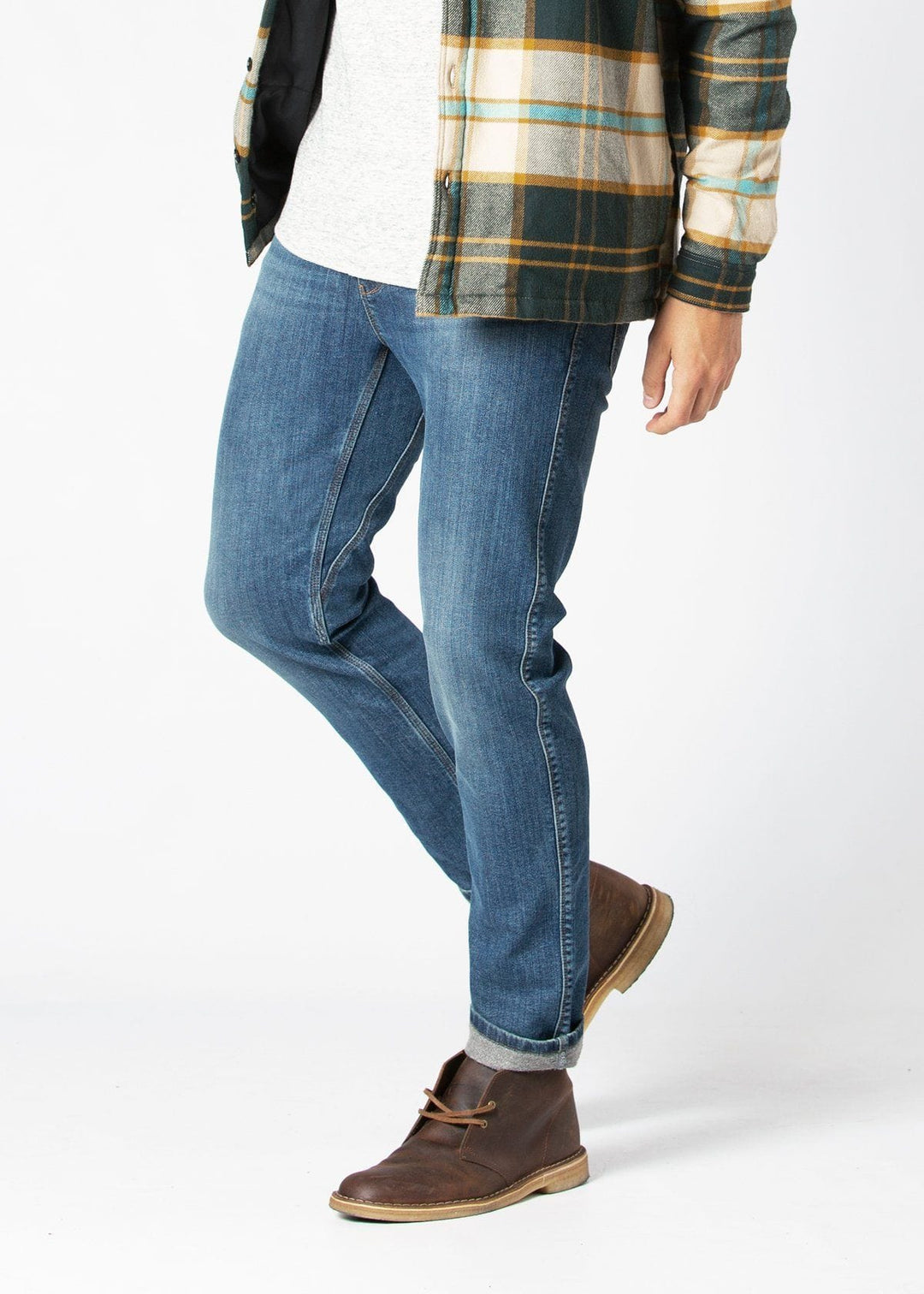 DU/ER Fireside Pantalon slim en jean pour hommes 