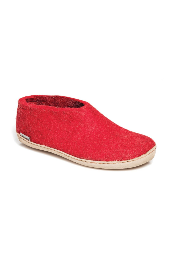 Chaussure Glerups - Cuir - Rouge
