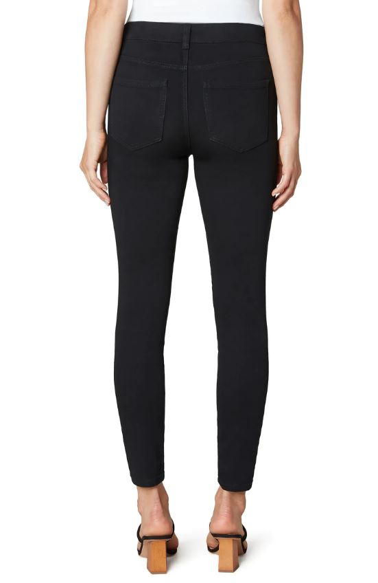 Liverpool Gia Glider Ankle Skinny - Black Rinse