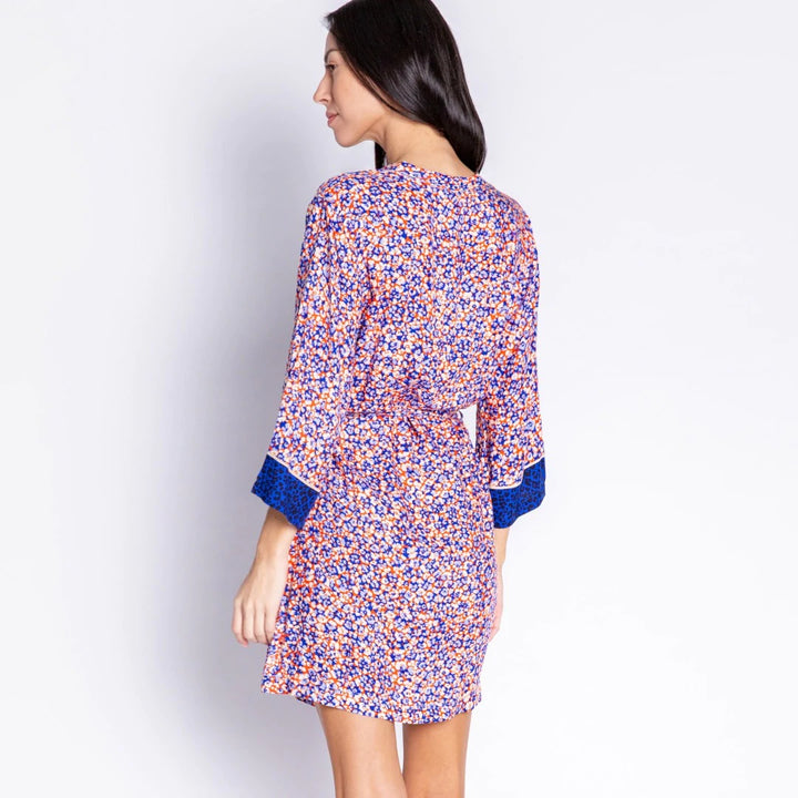 PJ Salvage Blueberry Fields Ditsy Floral Robe